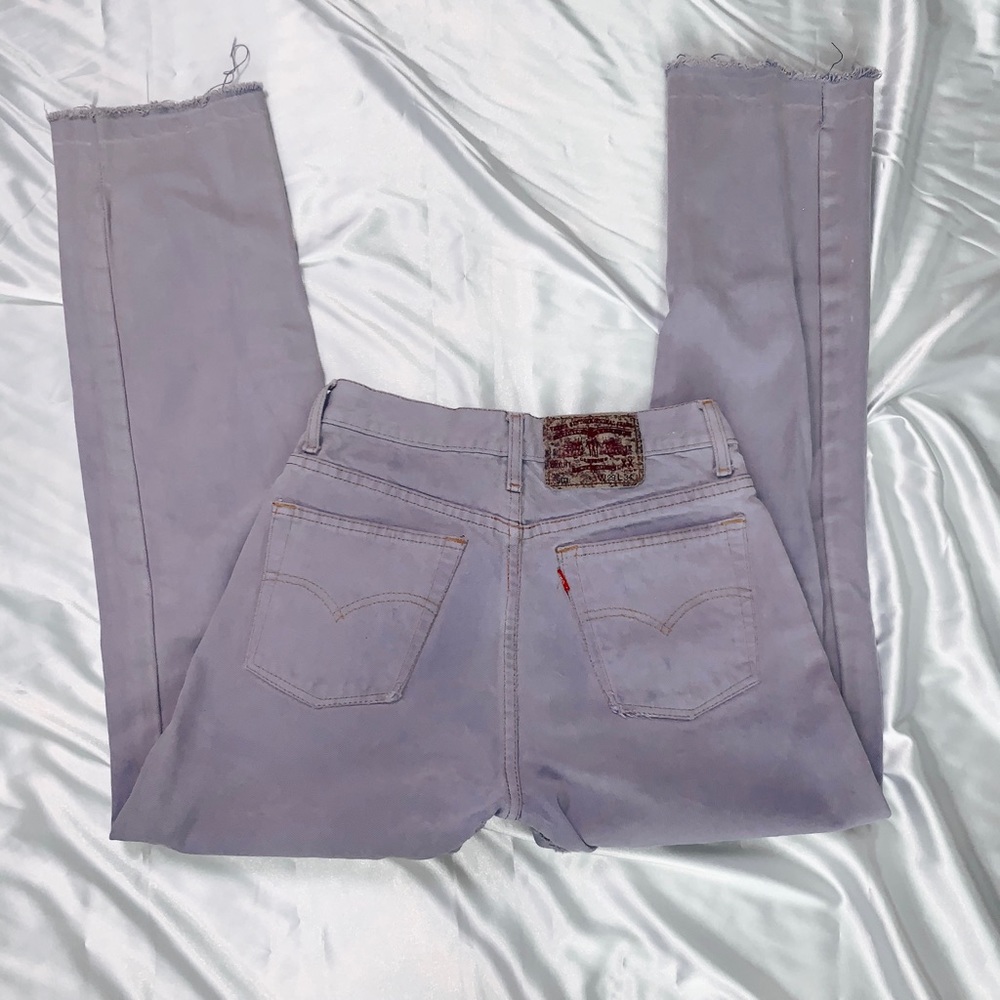 𓆉 Vintage Purple Bootleg Levi Jeans 𓆉